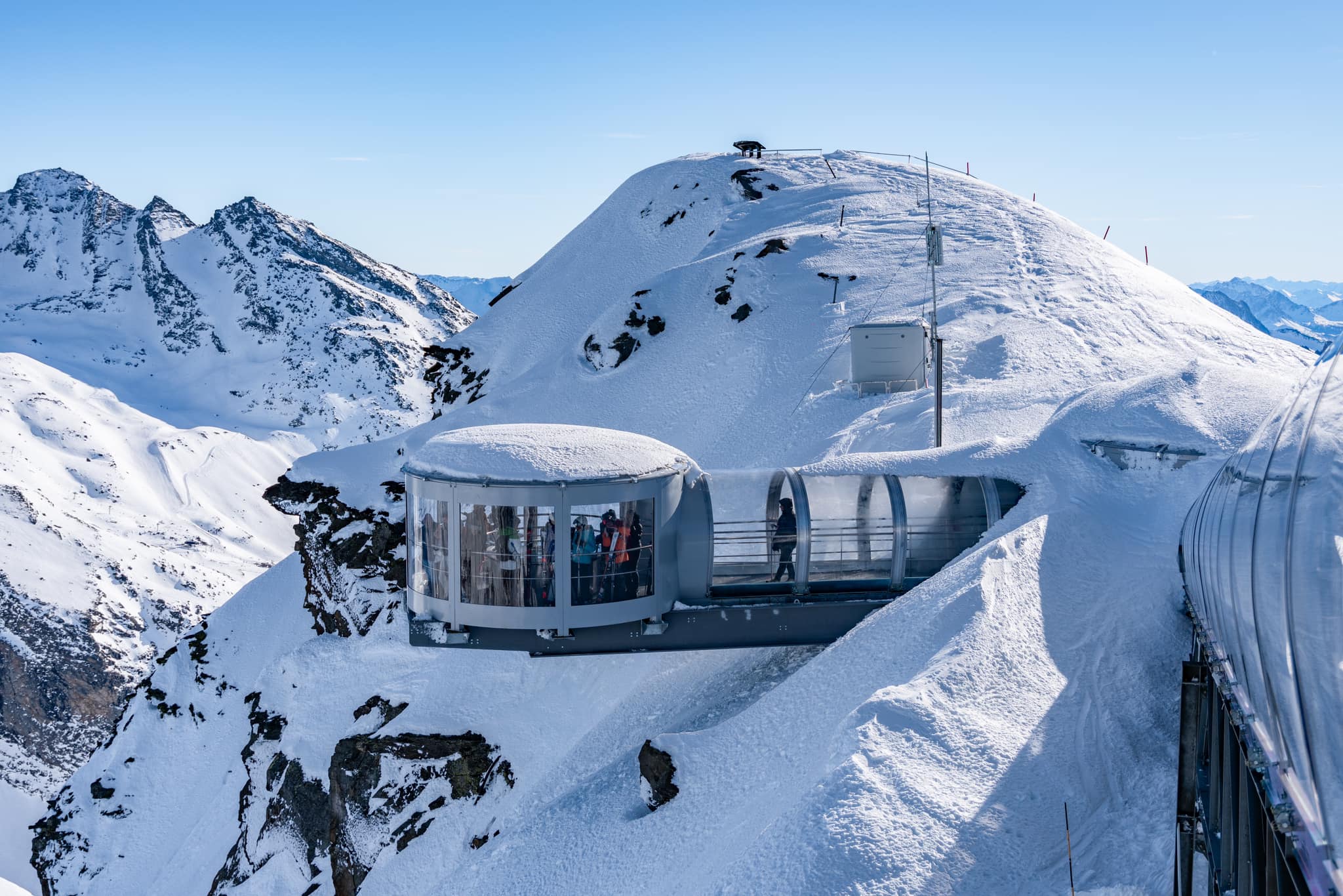 Val Thorens at altitude
